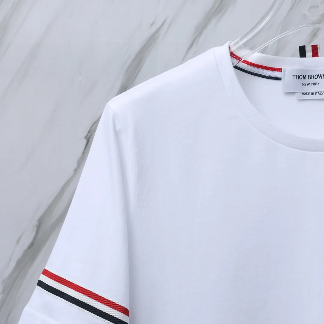 ：T 020（TB T ） THOM BROWNE TB 230 T 230 Authentic Factory Quality Same Style + Authentic Size：0/1/2/3/4 ：White/Black/Navy Blue/Gray
